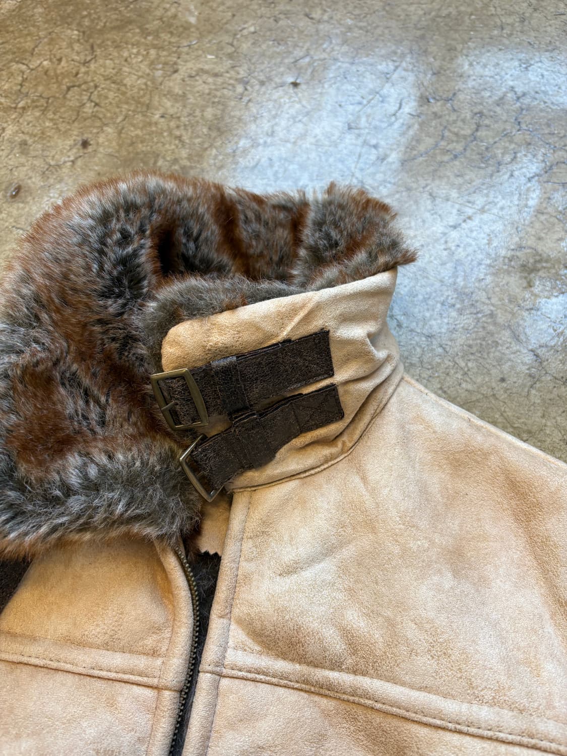 Carters 빈티지 퍼 무스탕 상품이미지5