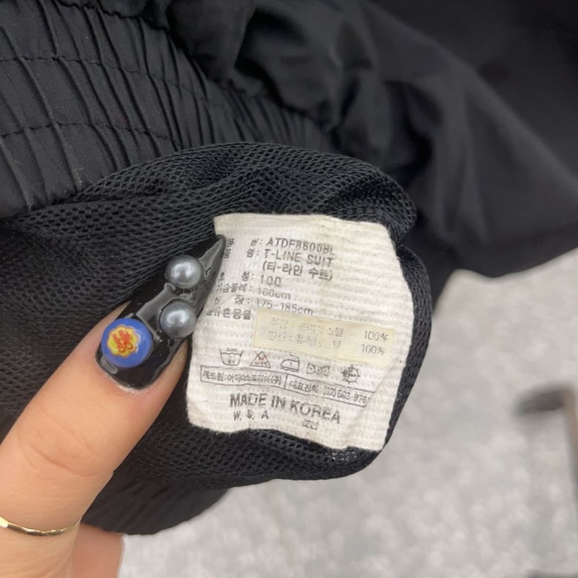 아디다스 올드스쿨 윈드러너 트랙 바람막이 자켓 100 C08727 상품이미지6