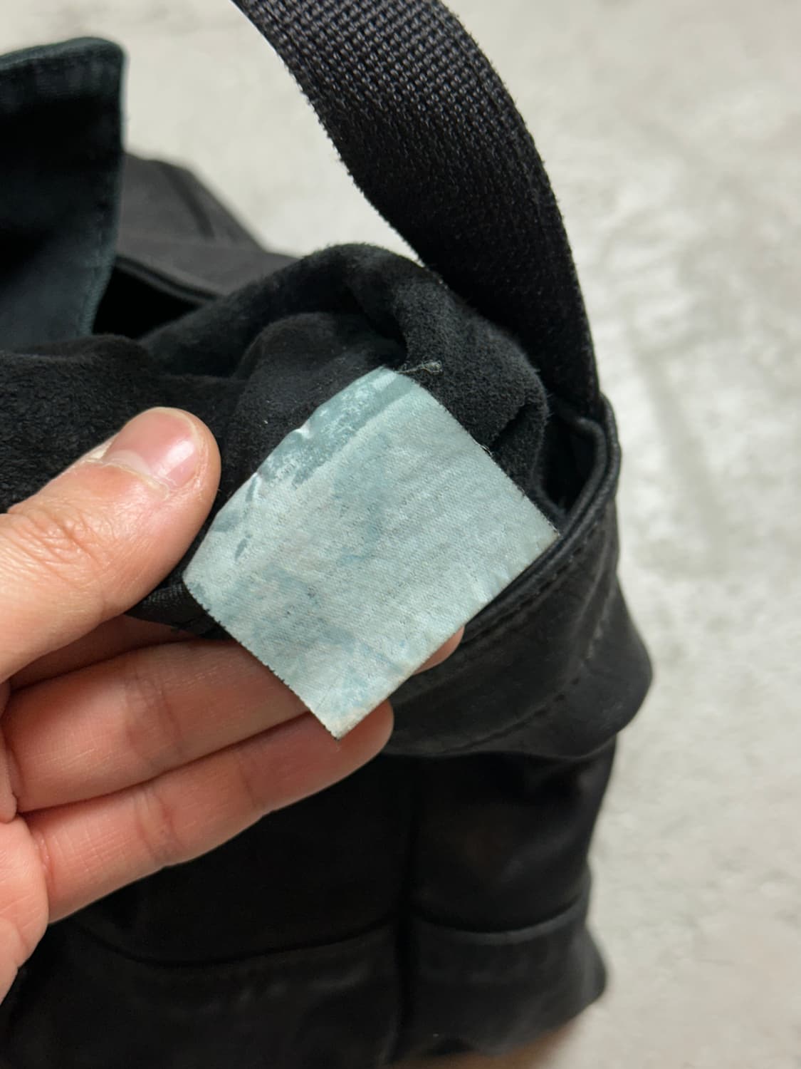 00's 꼼데가르송 더블사이드 레더 백 꼼데가르송 가방 숄더백 상품이미지8