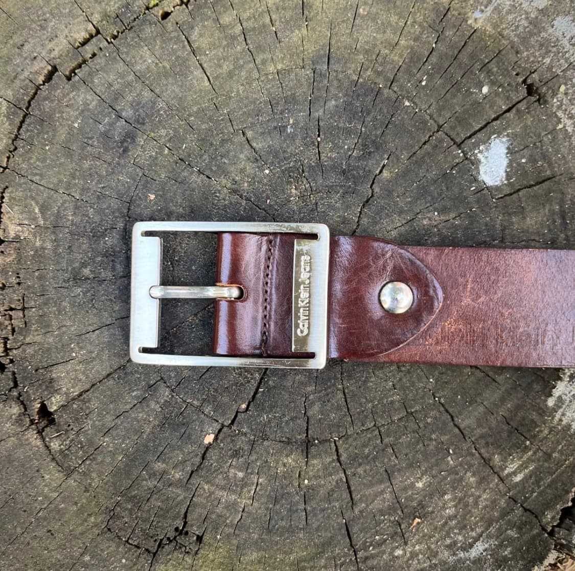 빈티지 캘빈클라인 레더 벨트 상품이미지2