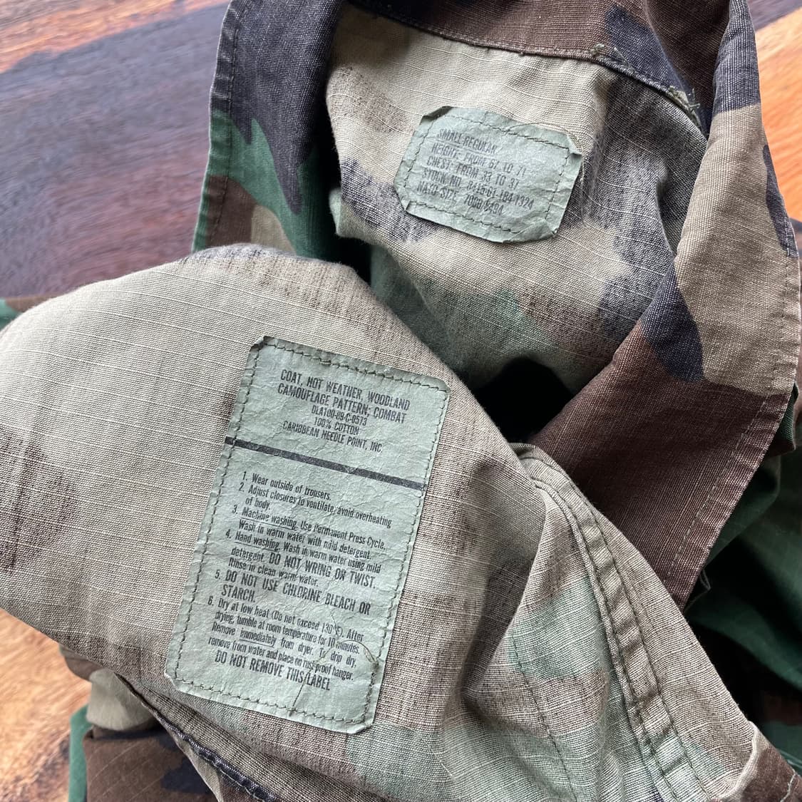 US ARMY 우드랜드 BDU 자켓 상품이미지8