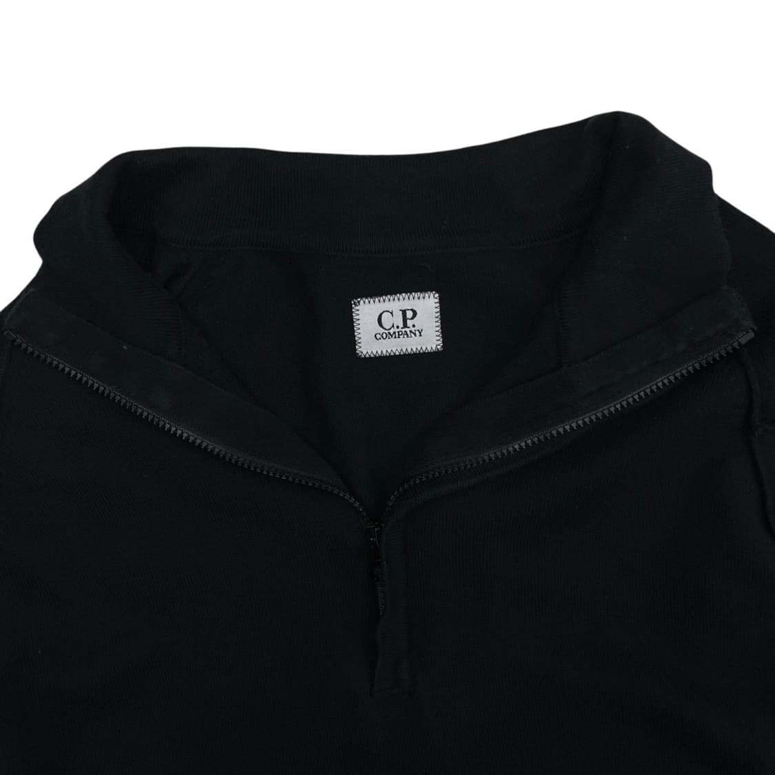 cp컴퍼니 사이드 와펜 블랙 반집업 48 상품이미지4