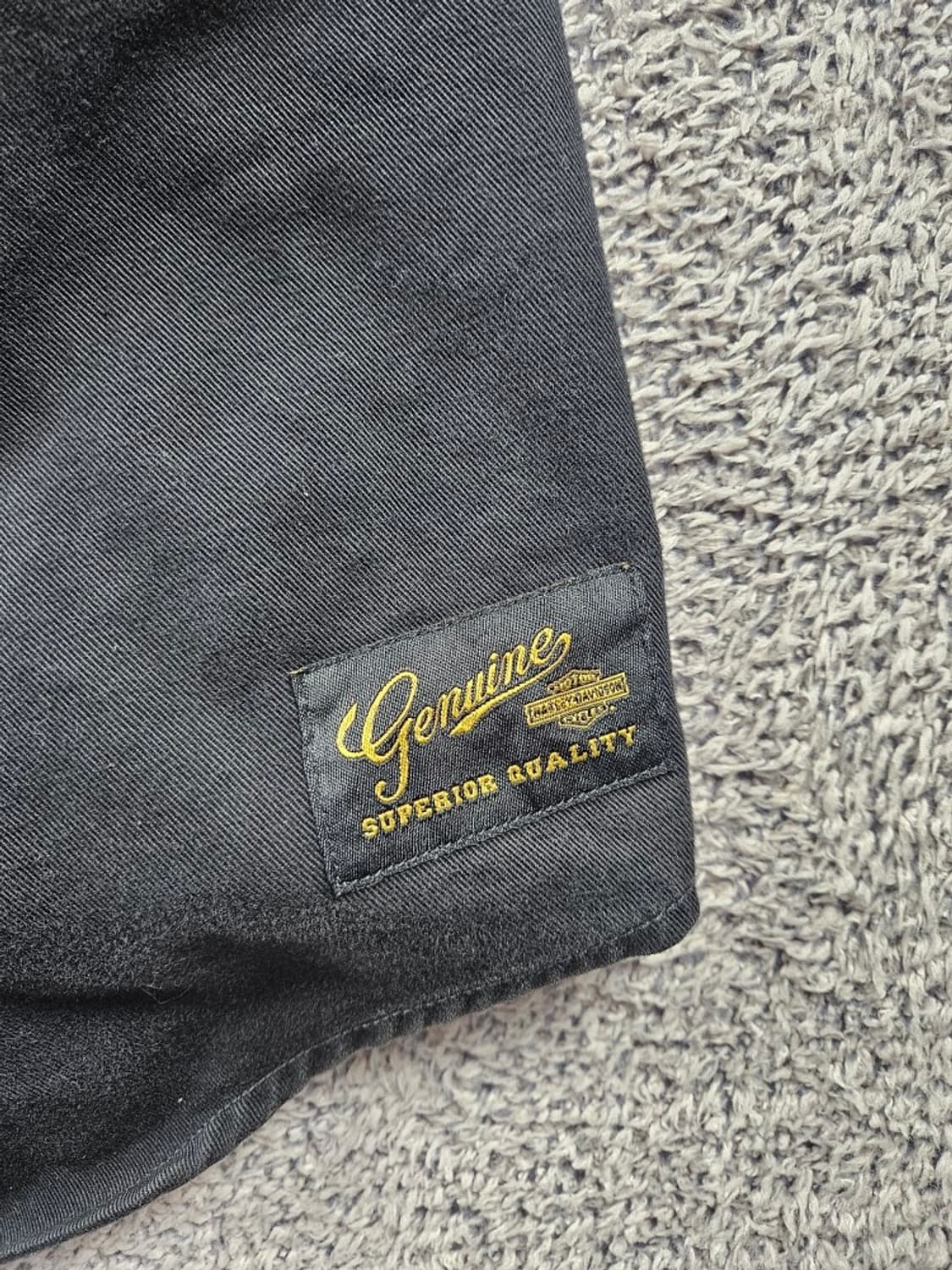 할리데이비슨 모터사이클 스펠아웃 반팔 바이커 셔츠 (XL) / 11421 상품이미지6