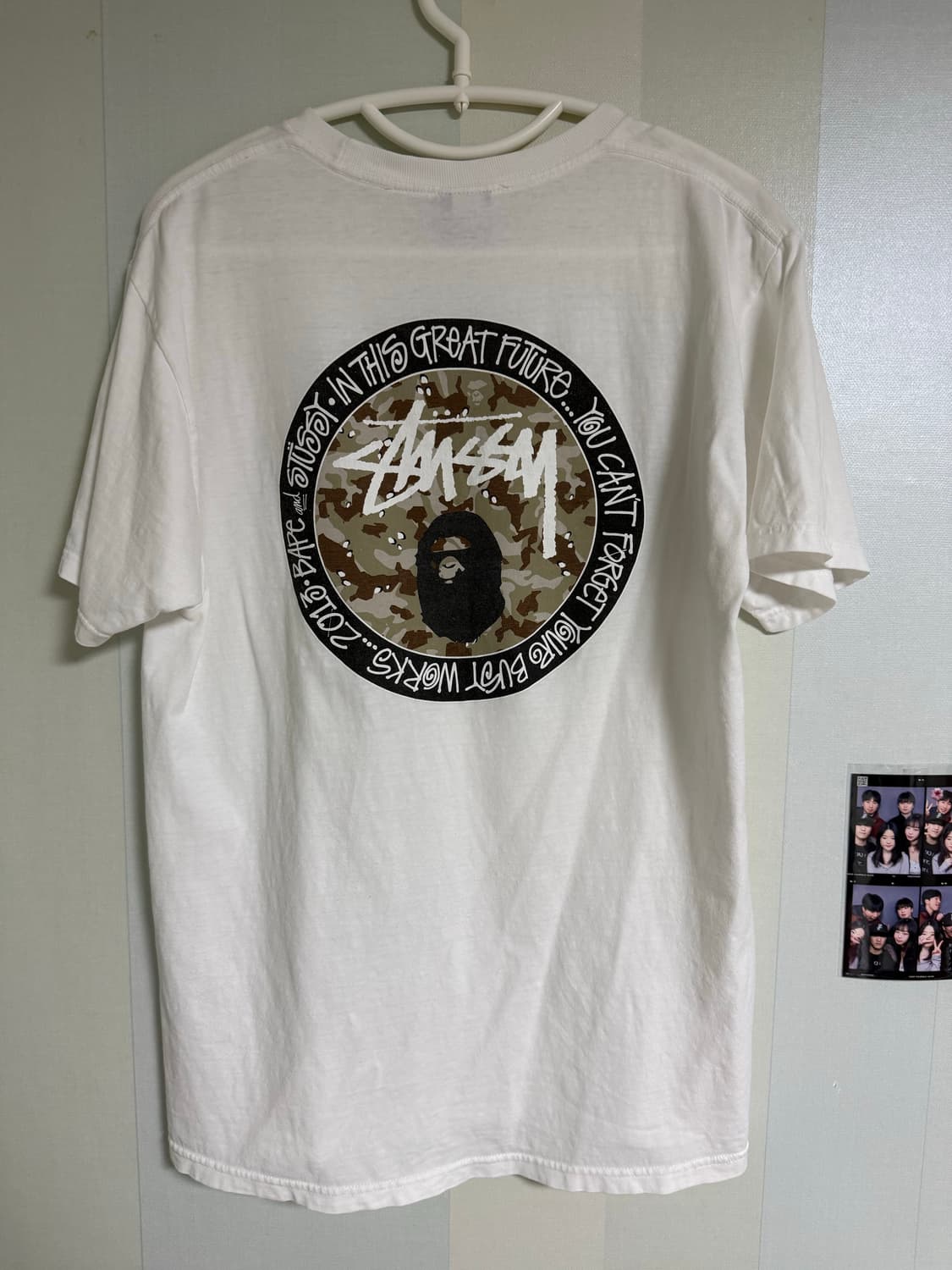 스투시 베이프 콜라보 반팔 상품이미지2