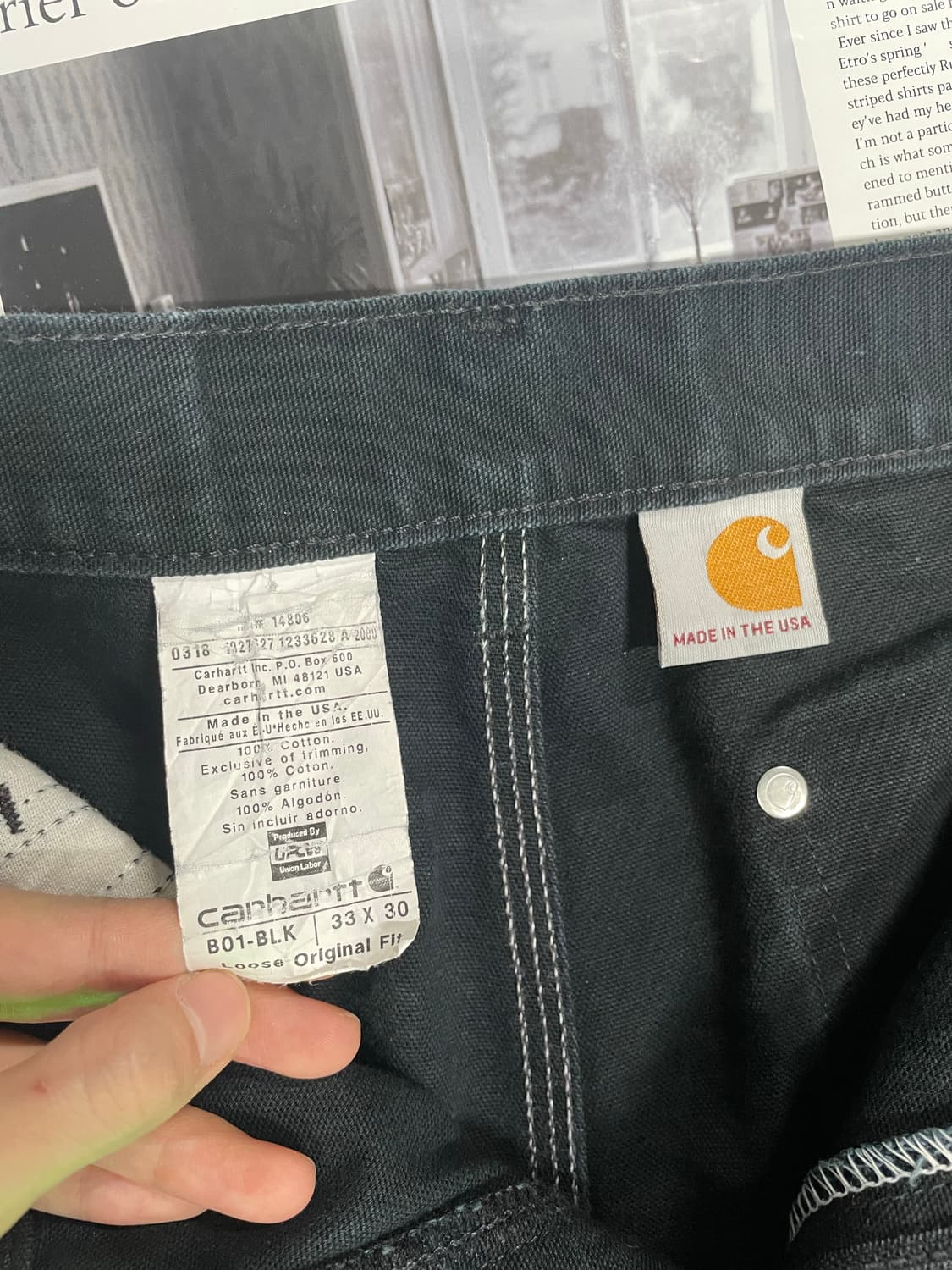 🇺🇸 Carhartt 칼하트 더블니 카펜터 워크팬츠 상품이미지2