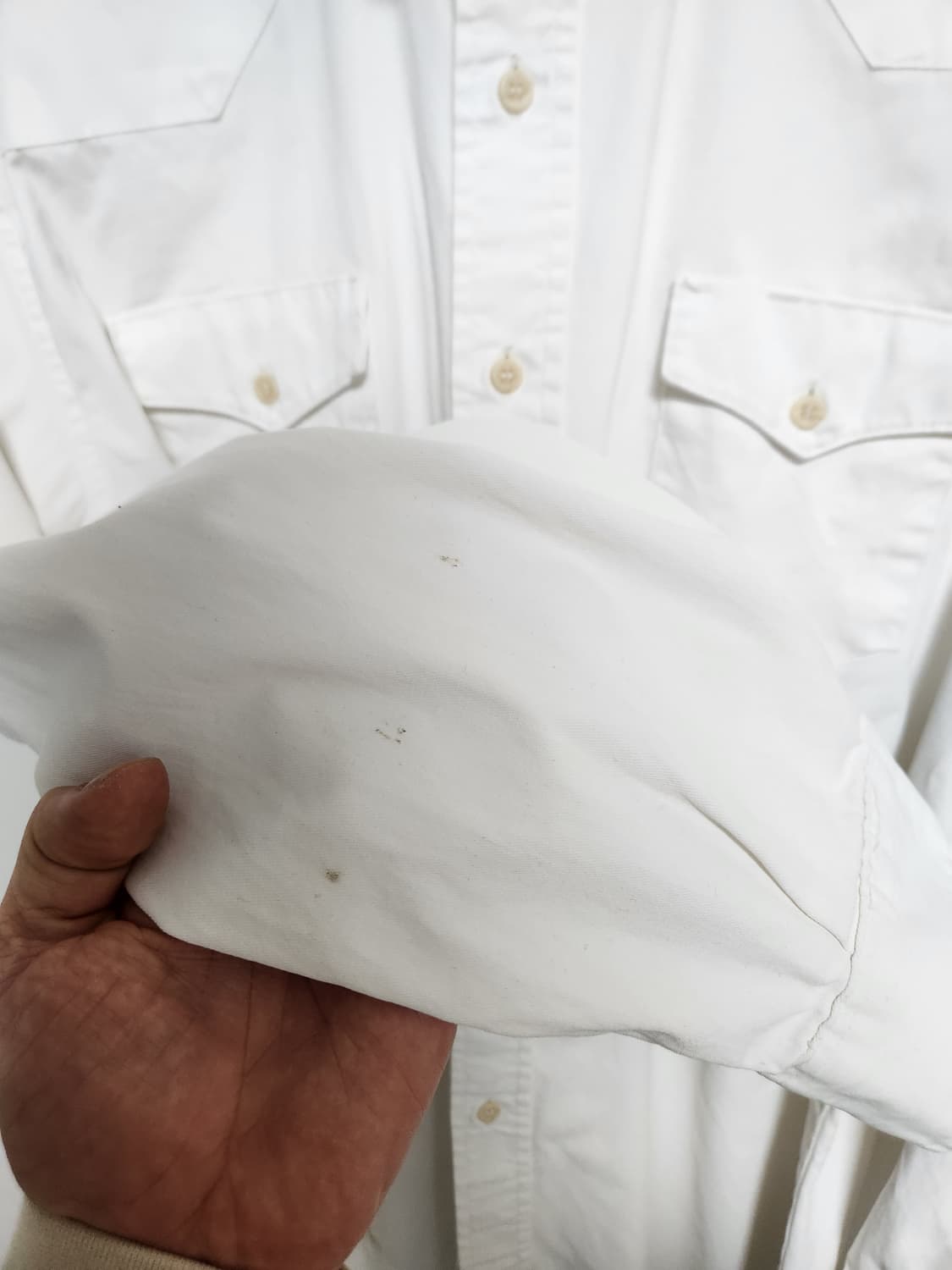 랭글러Wrangler 헤비코튼 웨스턴 셔츠 XL - S210 상품이미지8