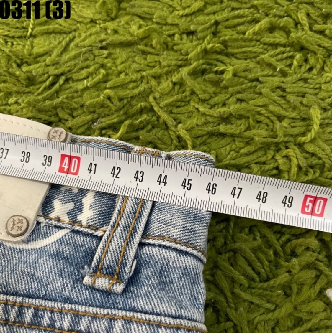 매스노운 데님 팬츠 청바지 상품이미지5