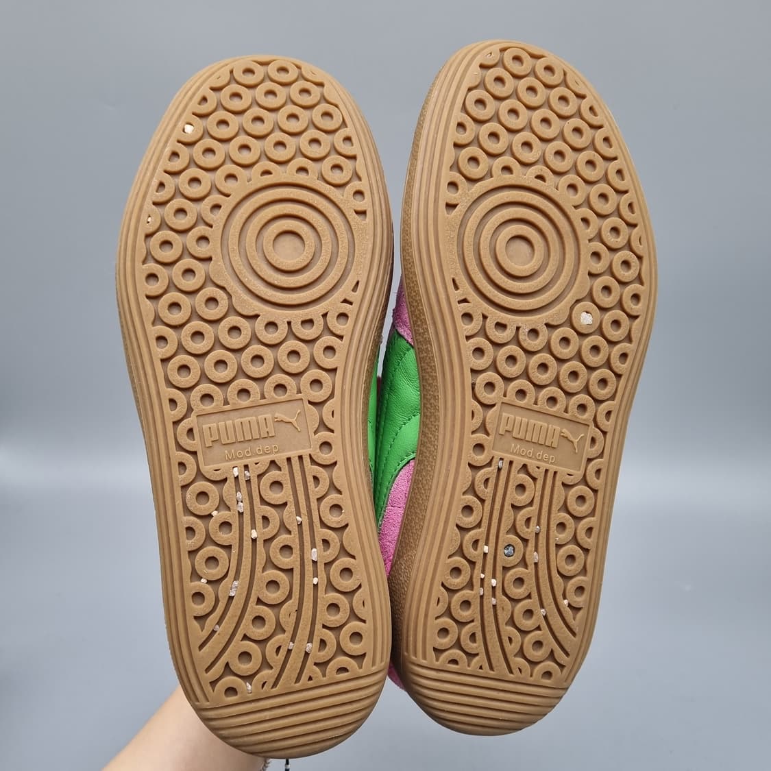 푸마 팔레르모  핑크그린 여성운동화235  상품이미지3