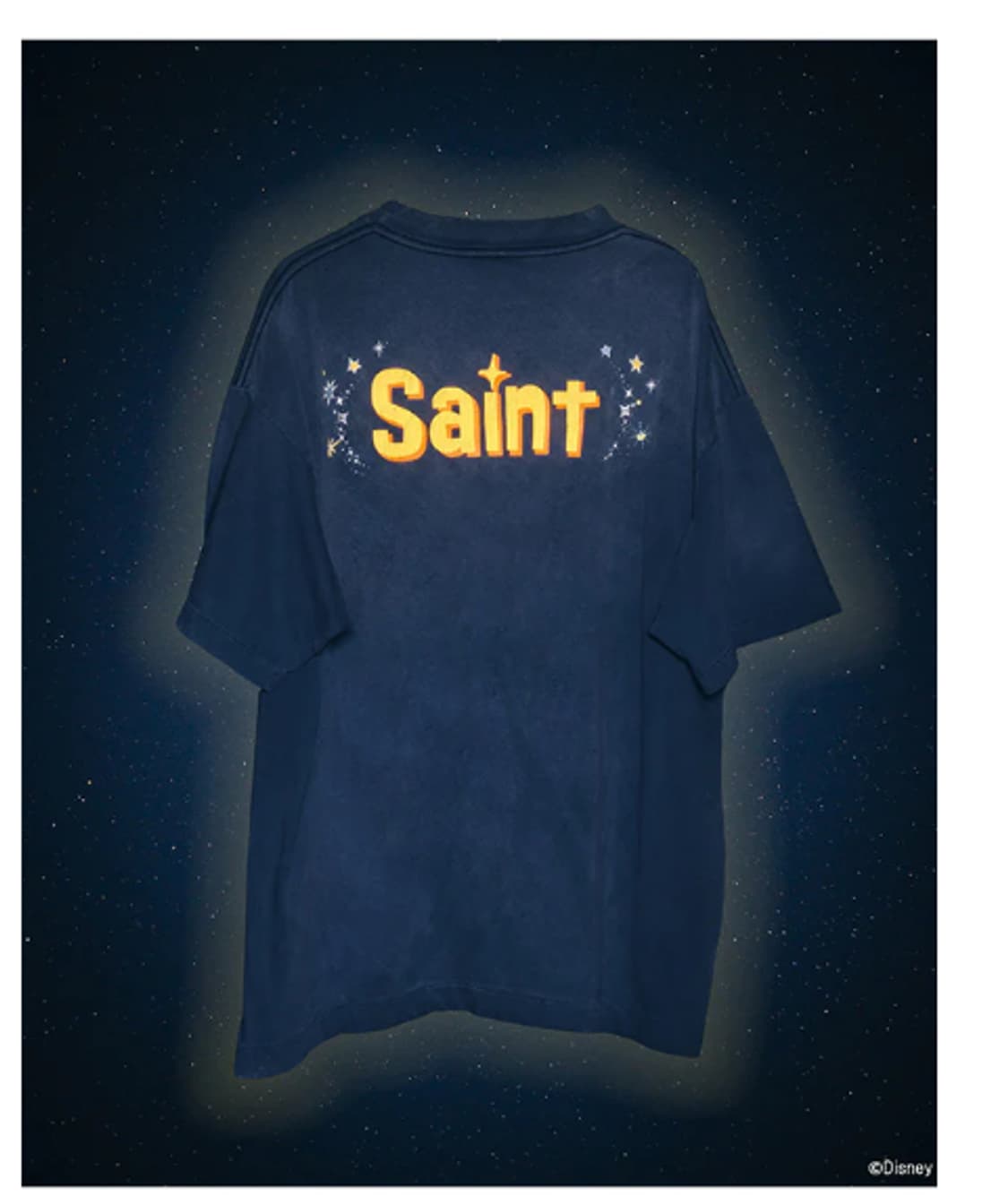 [새상품/XL] 세인트미카엘 디즈니 팅커벨 반팔티 네이비 상품이미지4
