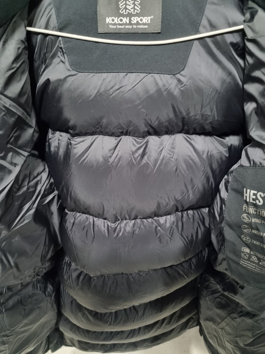 코오롱 남성 구스 롱패딩  상품이미지5