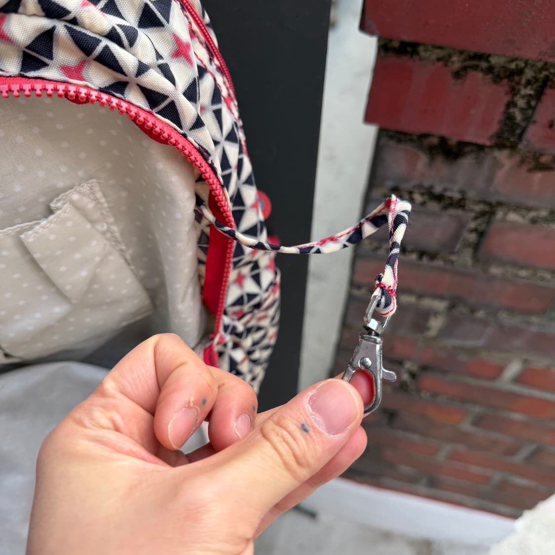 키플링 별 패턴 스타 지오 백팩 가방 상품이미지7