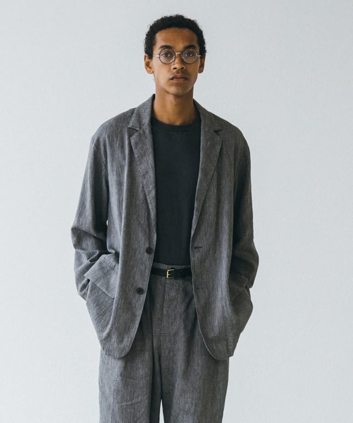 네스트로브컨팩트 Wet-Spun Linen Washi Easy Jacke 상품이미지2