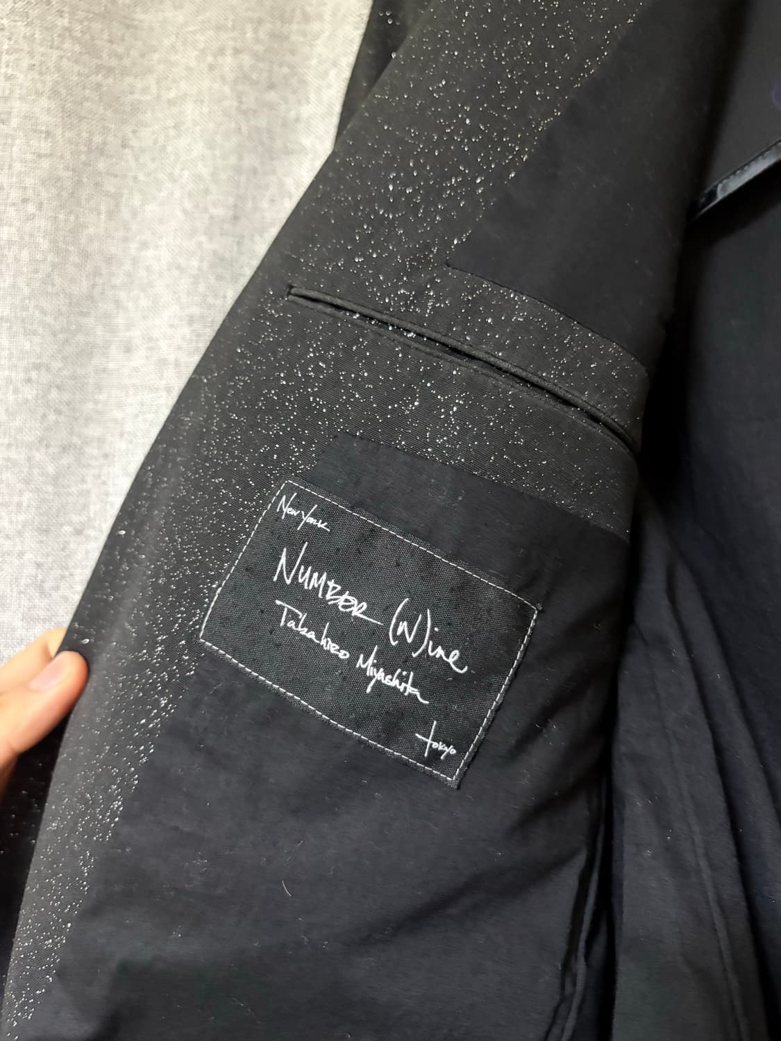 Number Nine 06SS Rose Pattern Inner Jack 상품이미지7