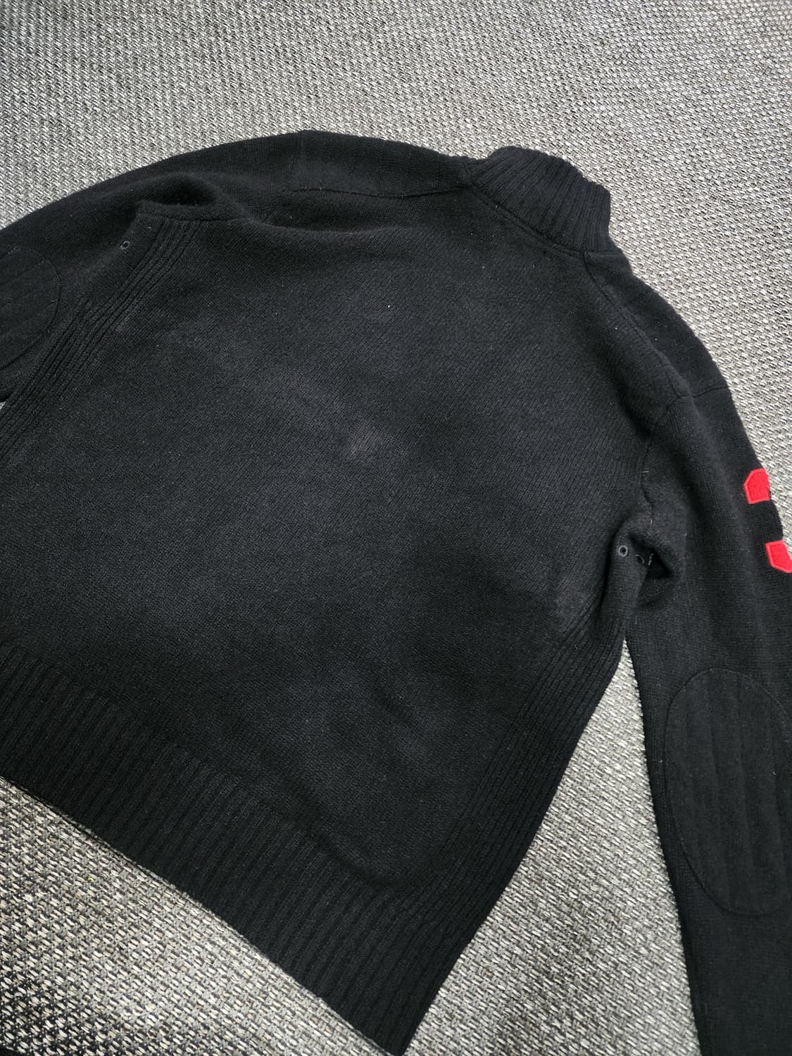 폴로 랄프로렌 블랙 니트 집업 L사이즈  상품이미지9