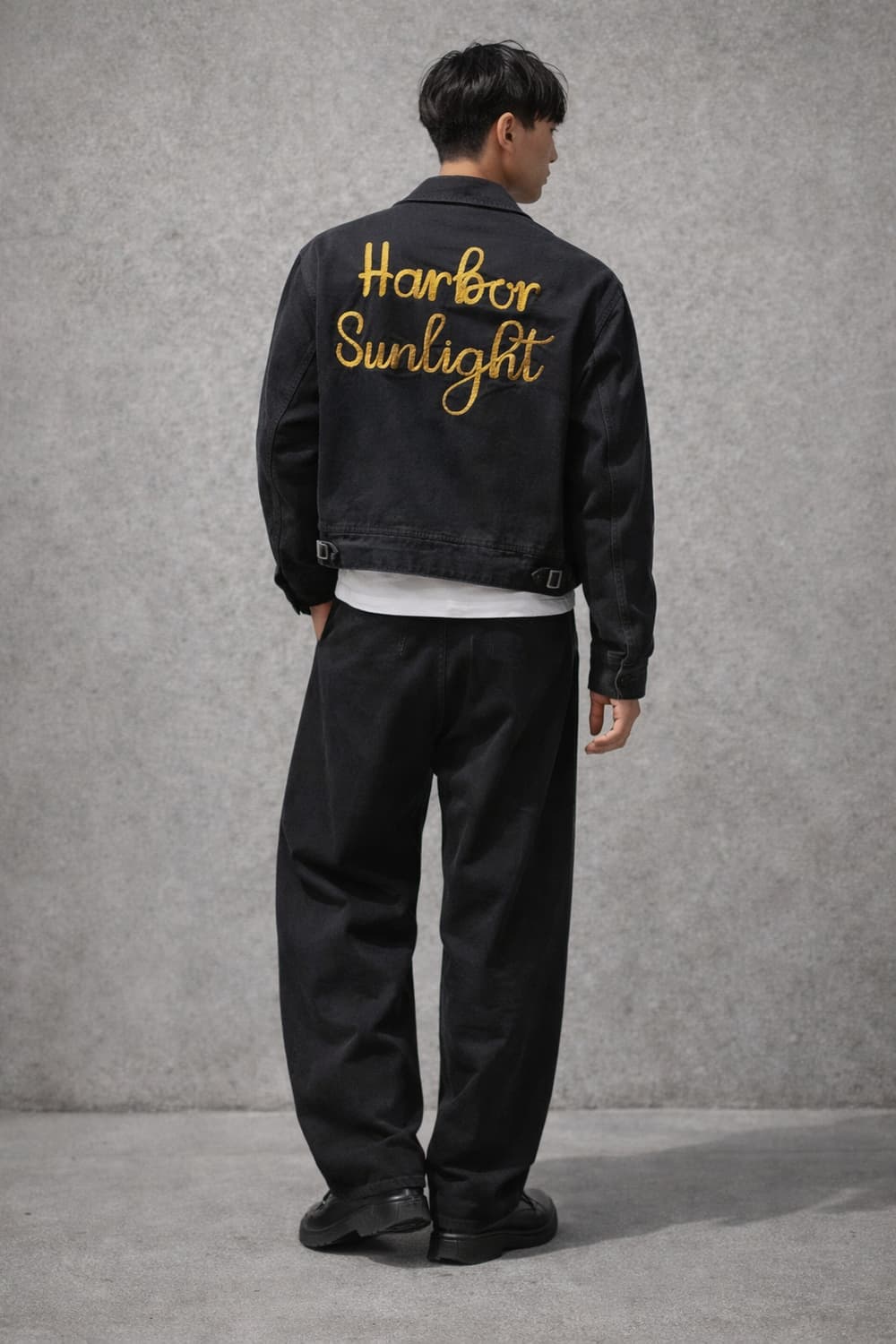 파르티멘토 워시드 워크자켓 네이비 M 상품이미지3