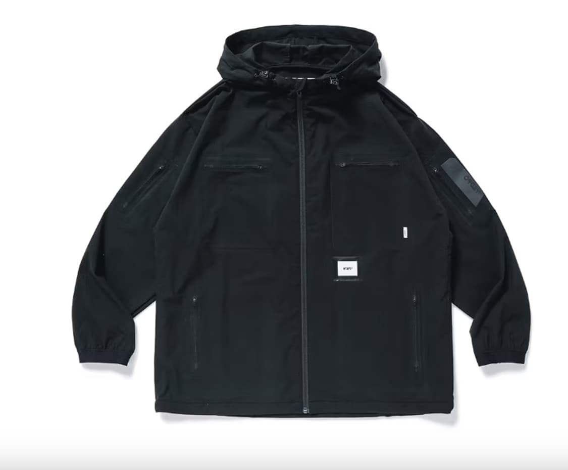 오클리x더블탭스 oakley wtaps 바람막이 블랙 m 상품이미지1