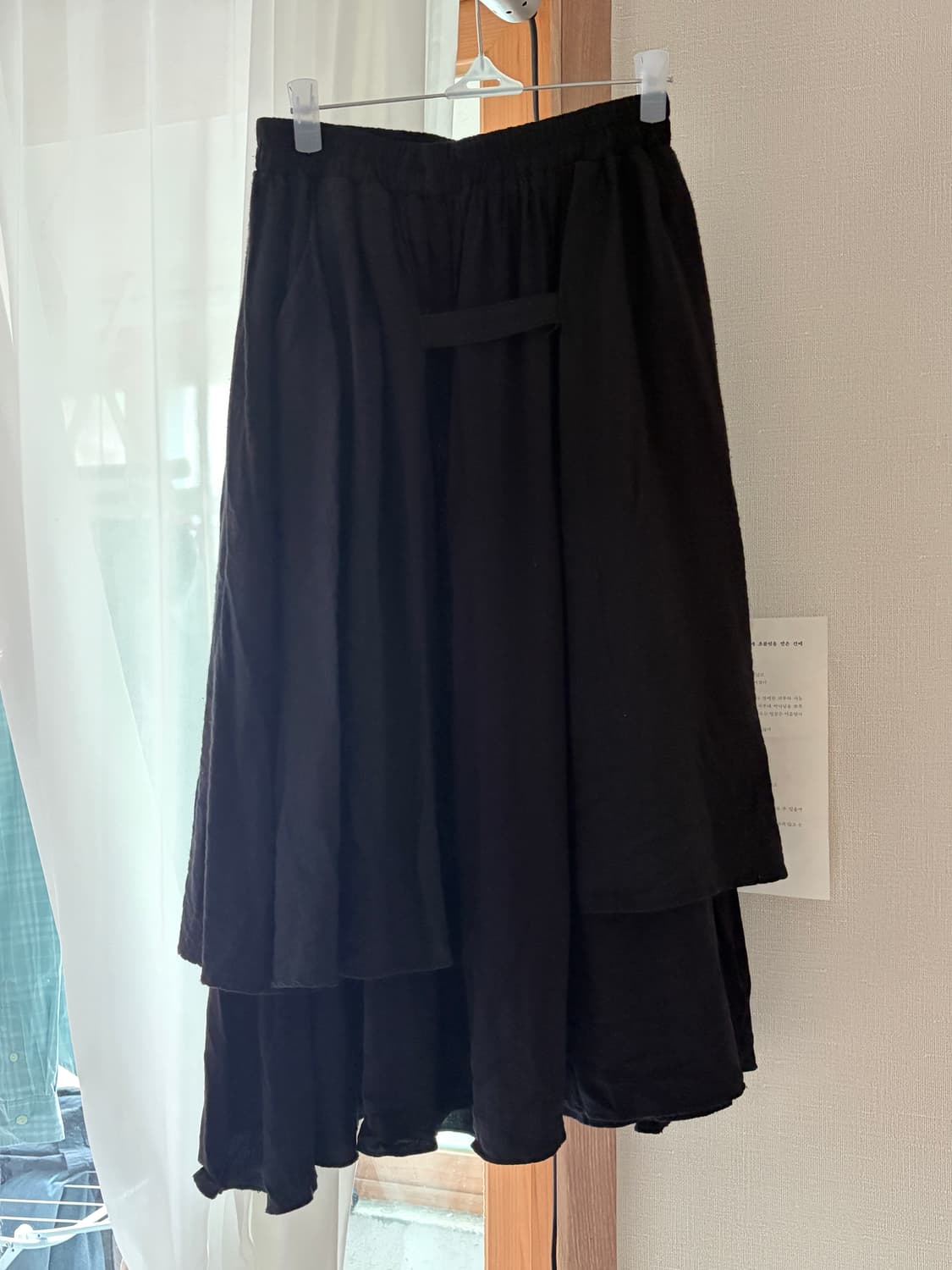 꼼데st 레이어드 롱 스커트 상품이미지1