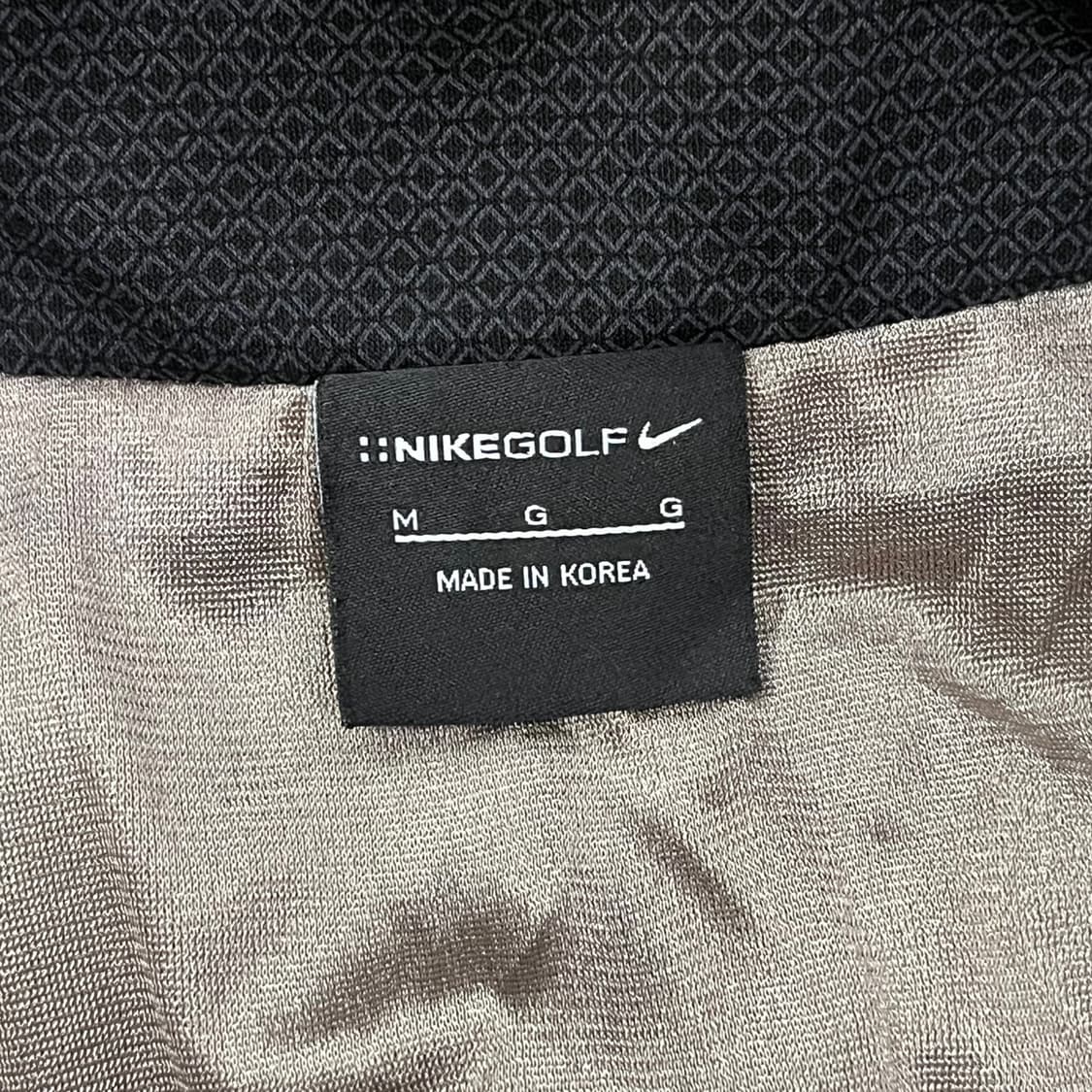 [정품/M] 나이키 블랙 하프집업 티셔츠 b8 상품이미지5