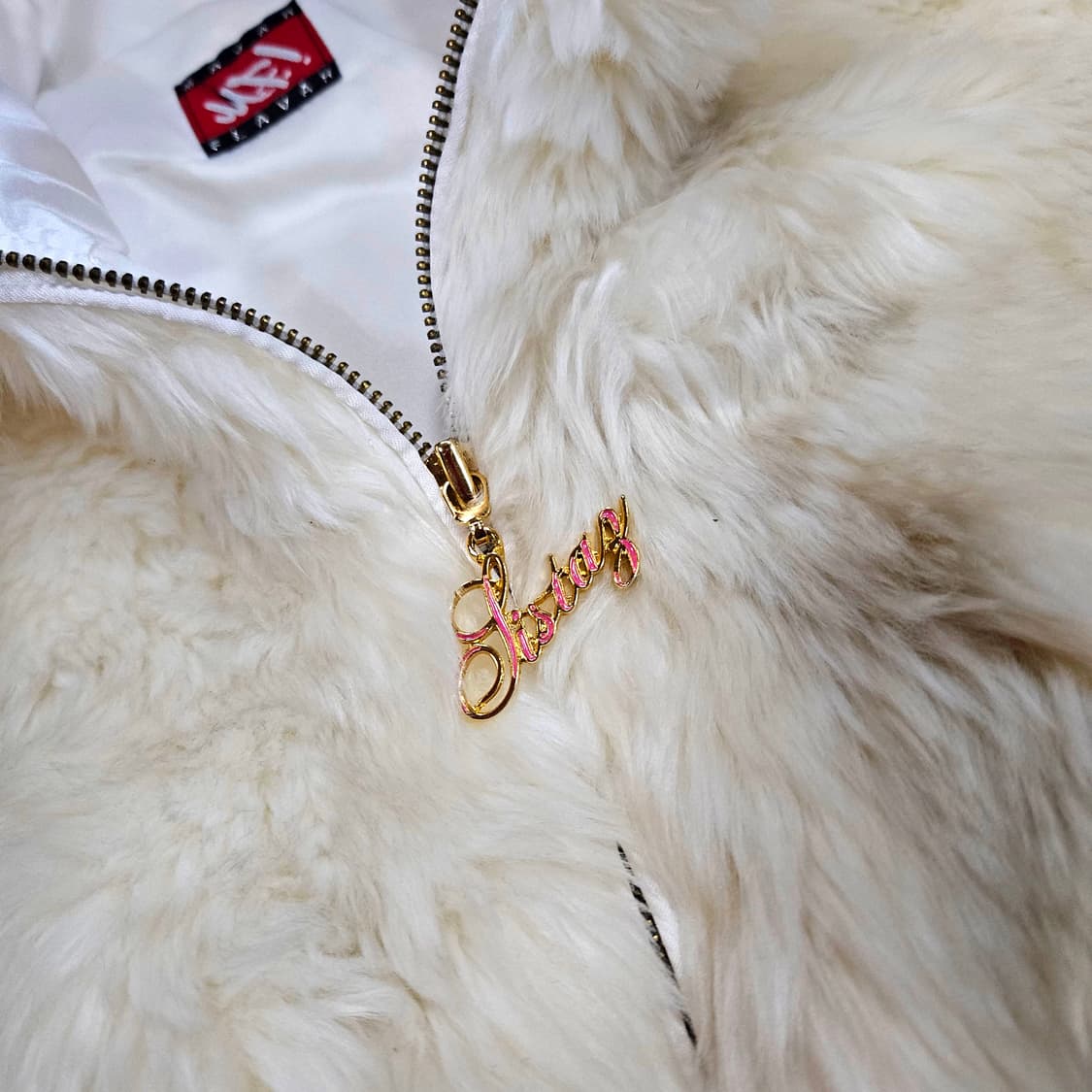 마자플라바(MAJAH FLAVAH) Y2k 빽로고 스타디움 숏 자켓 상품이미지4