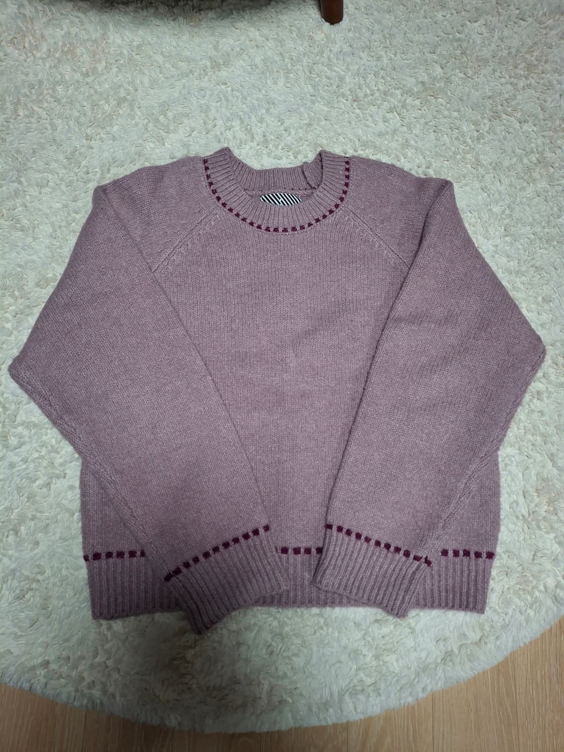 (마지막특가) 피그먼트 니트 스웨터 상품이미지1