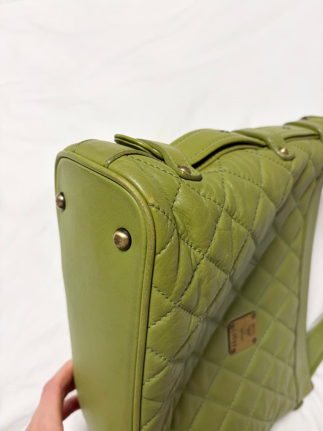 MCM 퀼팅 숄더백 상품이미지5