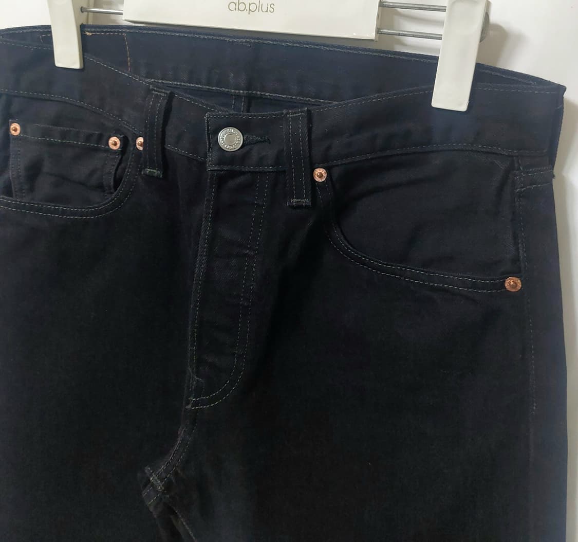 리바이스 501 흑 데님 31 상품이미지5