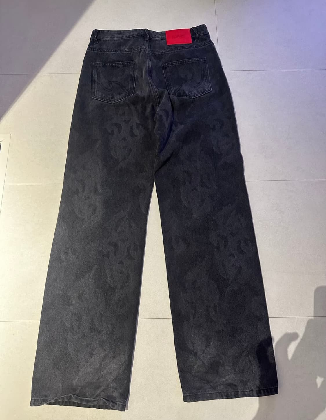 쿠시쿠크 불꽃 데님 M  상품이미지4