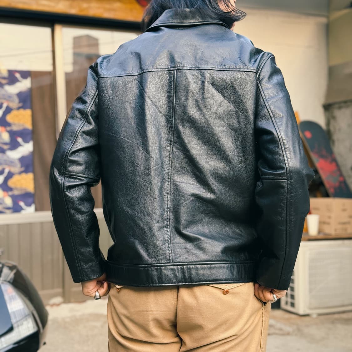 코리안모드 카우하이드 카코트 XXXL 상품이미지10