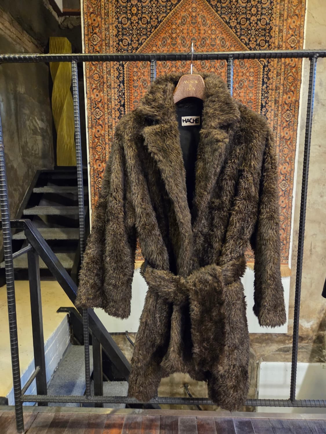 HACHE 시어링코트 상품이미지4