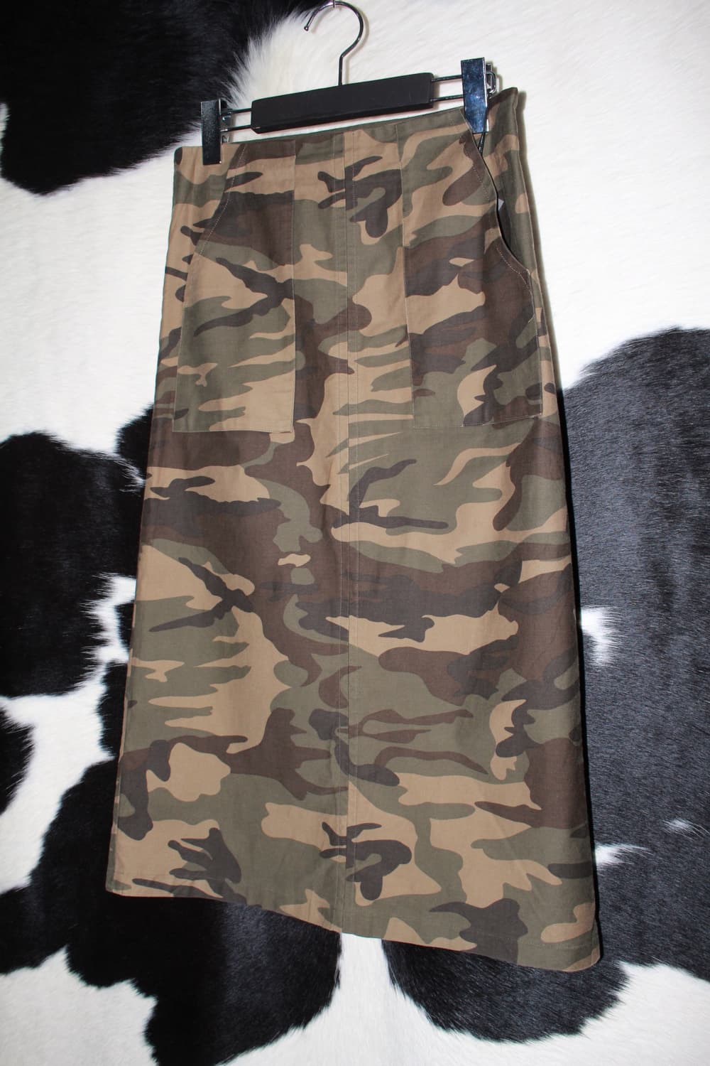 Vintage Camo Pattern Skirt 상품이미지2