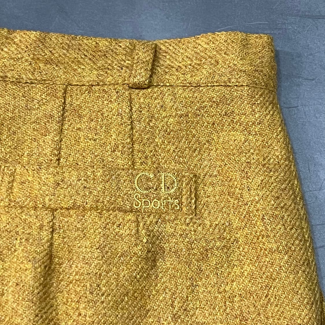  크리스찬 디올 데드스탁 울 하프팬츠 y15437 상품이미지6