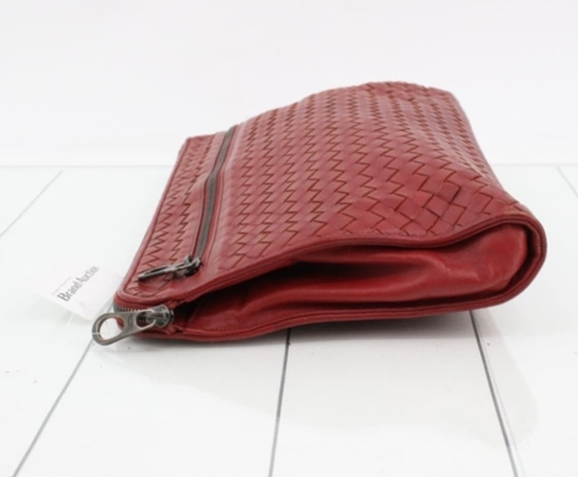 보테가베네타 인차리토 레드 클러치 상품이미지3
