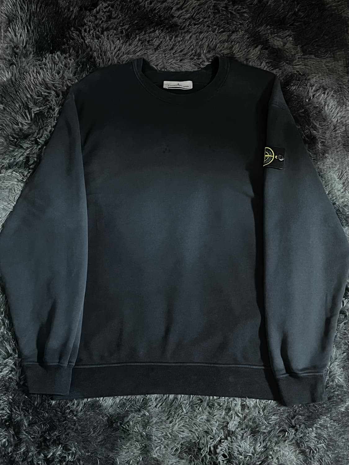 스톤 아일랜드 블랙 맨투맨 상품이미지1