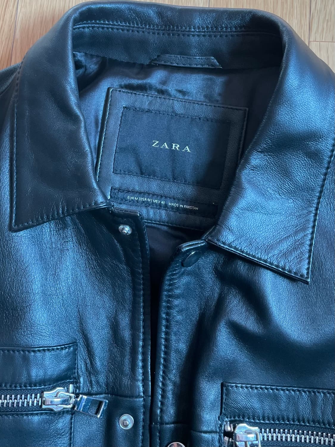 자라 양가죽 자켓 M 상품이미지2