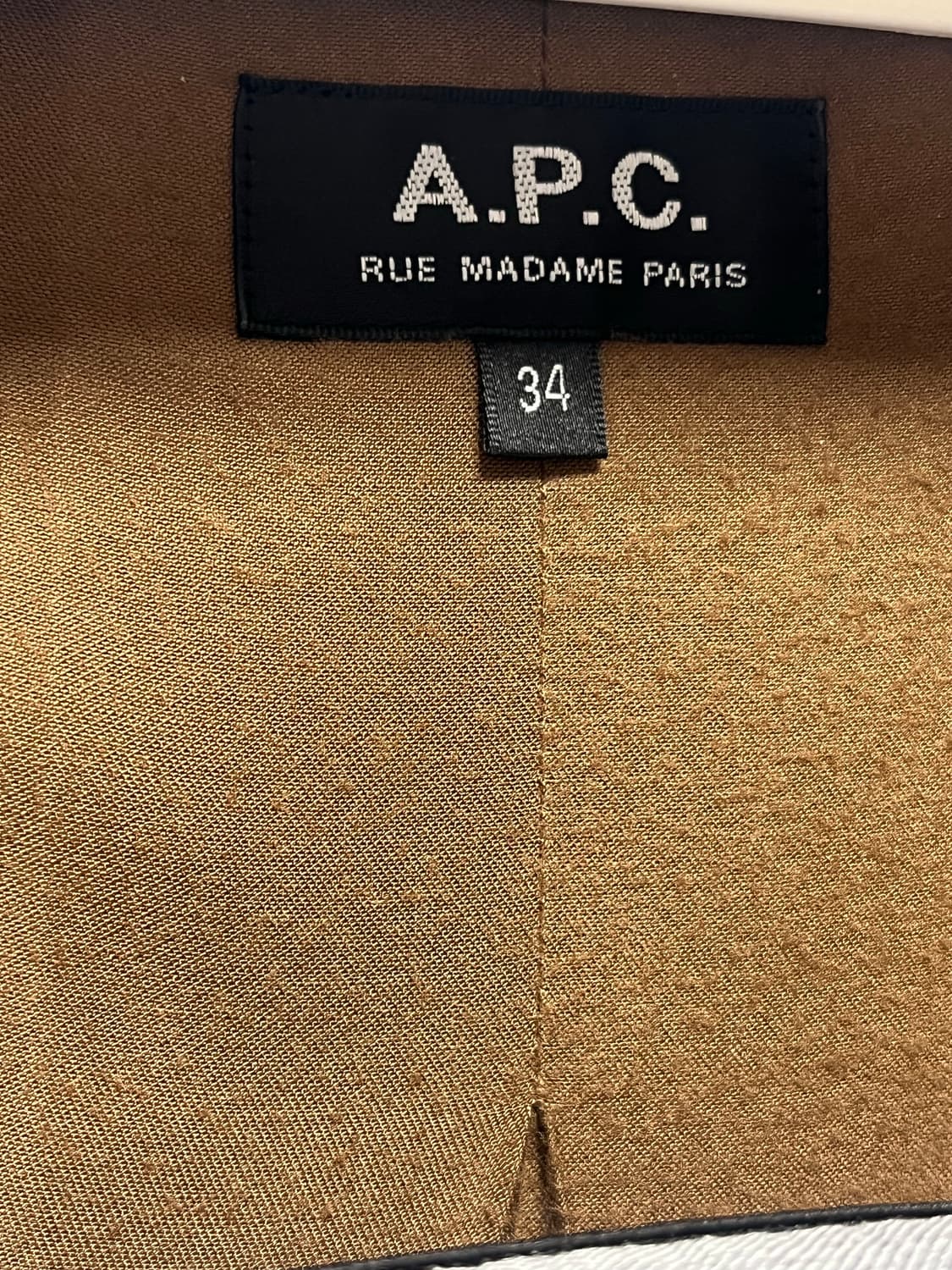 APC 아페쎄 여자 모직코트 상품이미지2