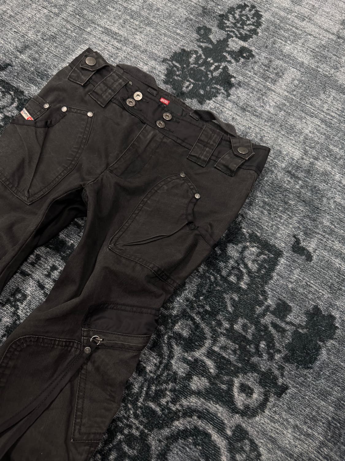 Diesel 00s y2k parachute cargo pants 상품이미지4