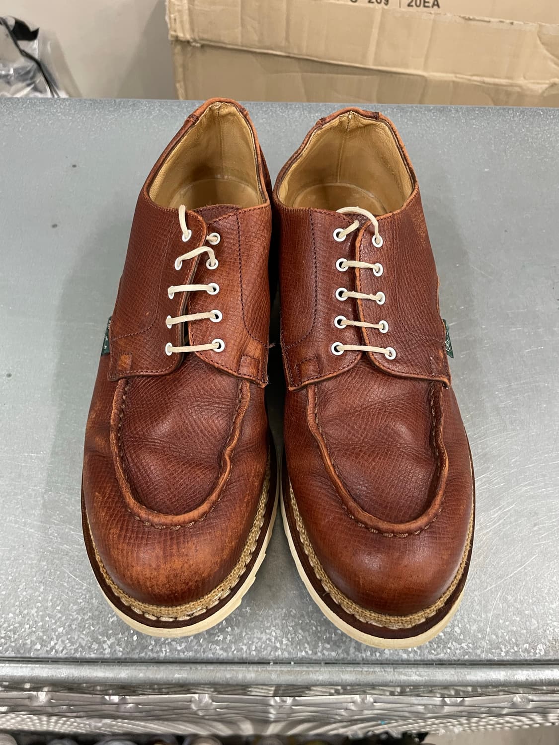 파라부트 샴보드 레더 로퍼 7.5 상품이미지5