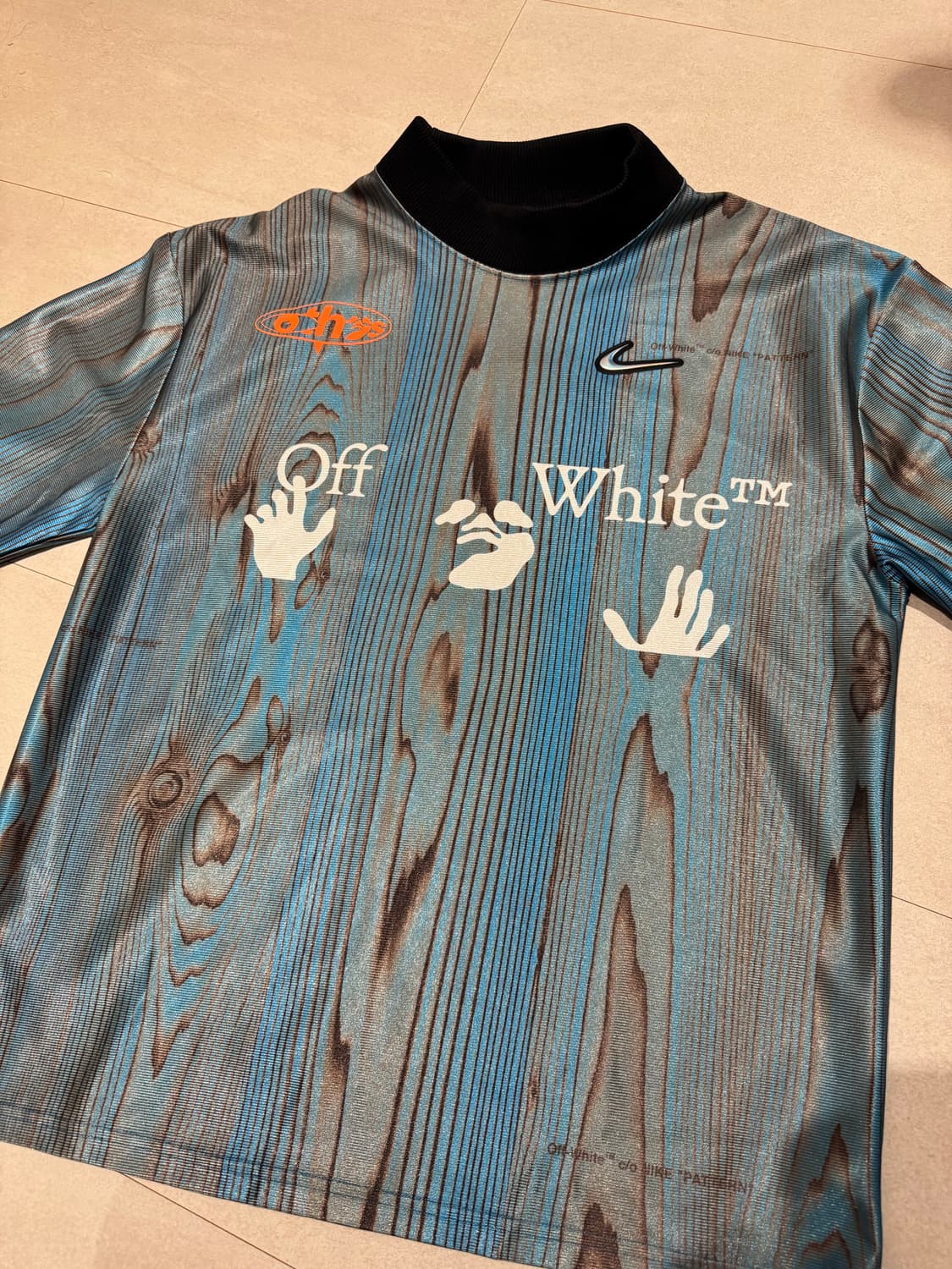 나이키 x 오프화이트 NRG 저지 임페리얼 블루 판매합니다. 상품이미지1