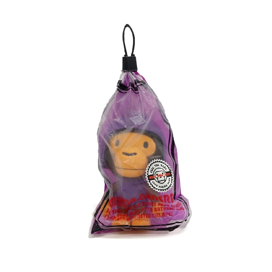 BAPE 베이프 마일로 큐브릭 침프 제너럴 아트토이 피규어 - 퍼플 상품이미지1