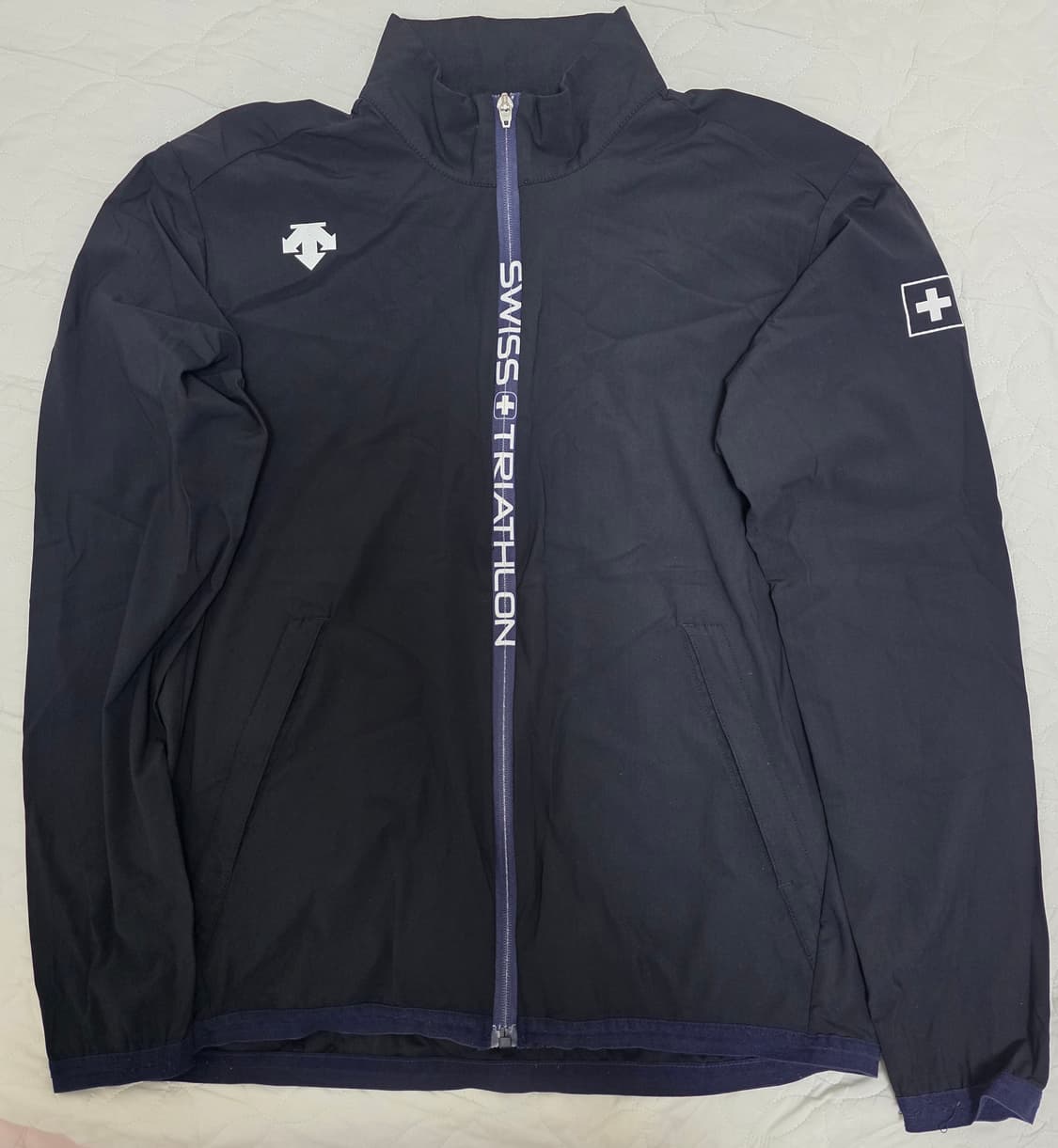 데상트 스위스 트라이애슬론 집업 자켓 L 상품이미지1