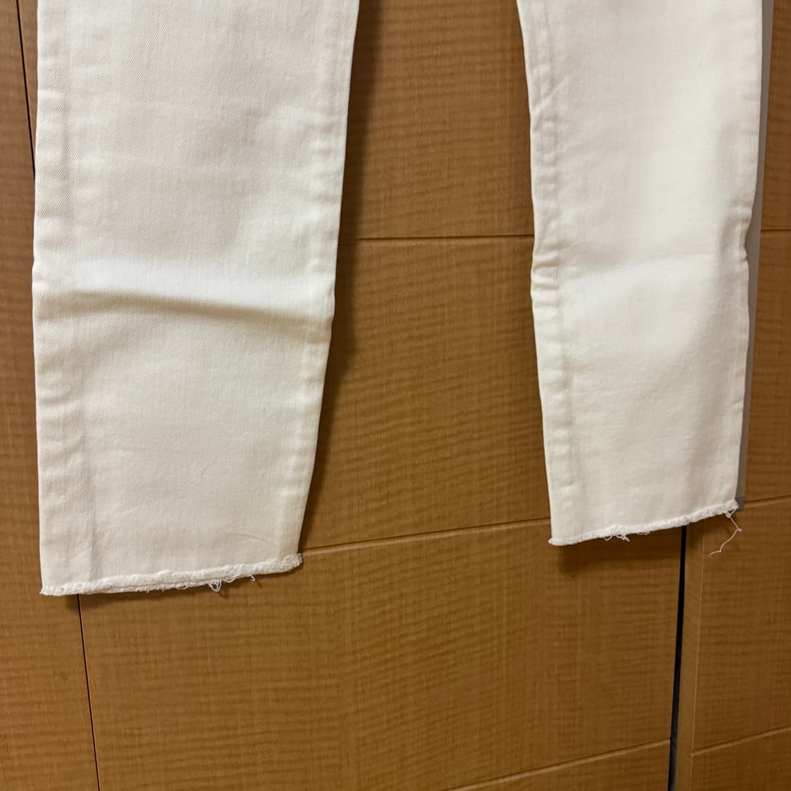 새상품 s 밑단컷팅 일자 팬츠 상품이미지5