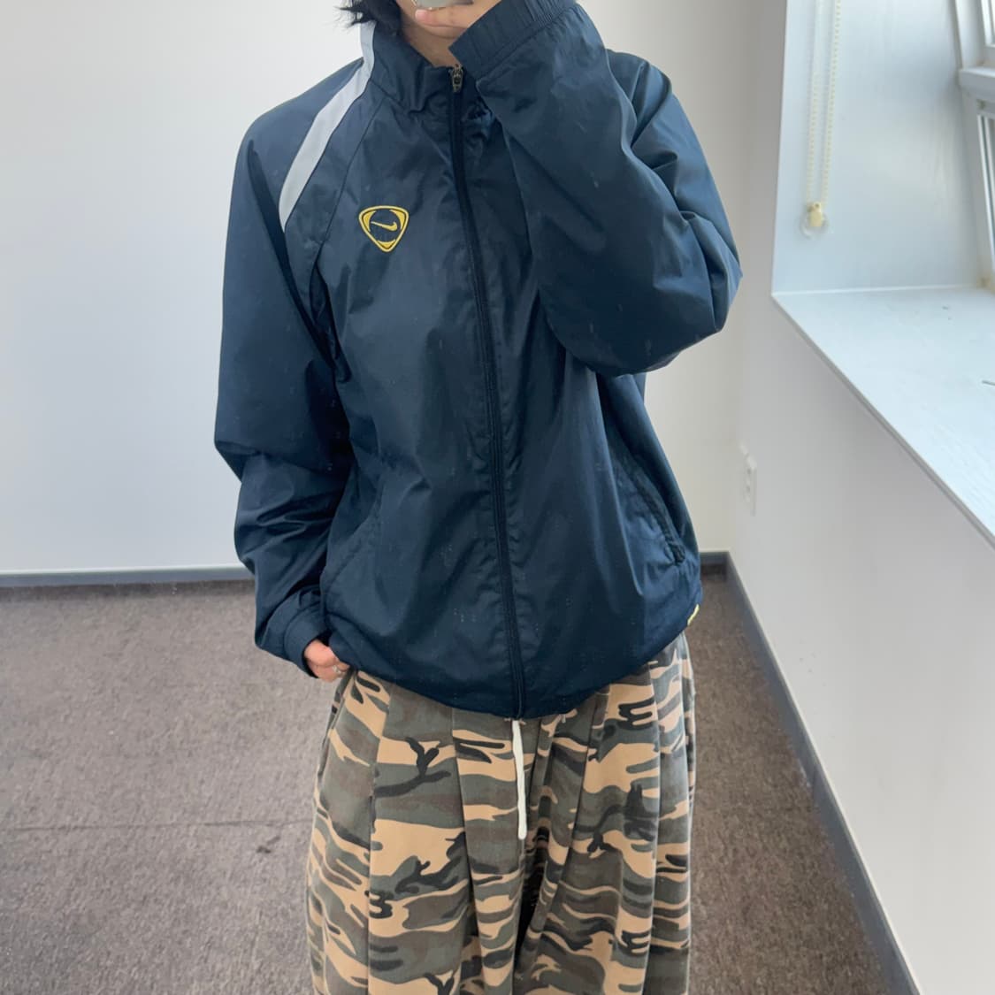 Nike 나이키 티엠포 네이비 바람막이  상품이미지1