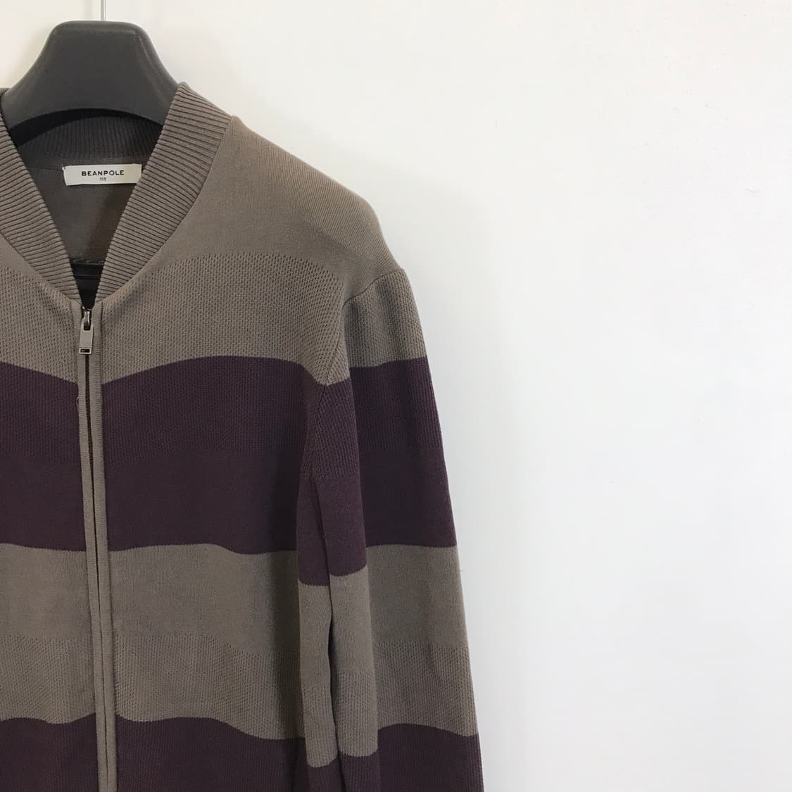 빈폴 스트라이프 니트집업 [100사이즈] 상품이미지2