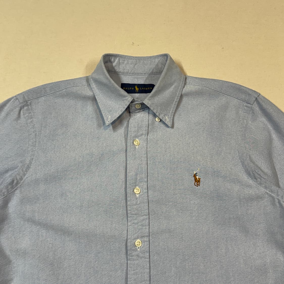 S) 폴로 랄프로렌 클래식 하늘색 옥스포드 셔츠 상품이미지3