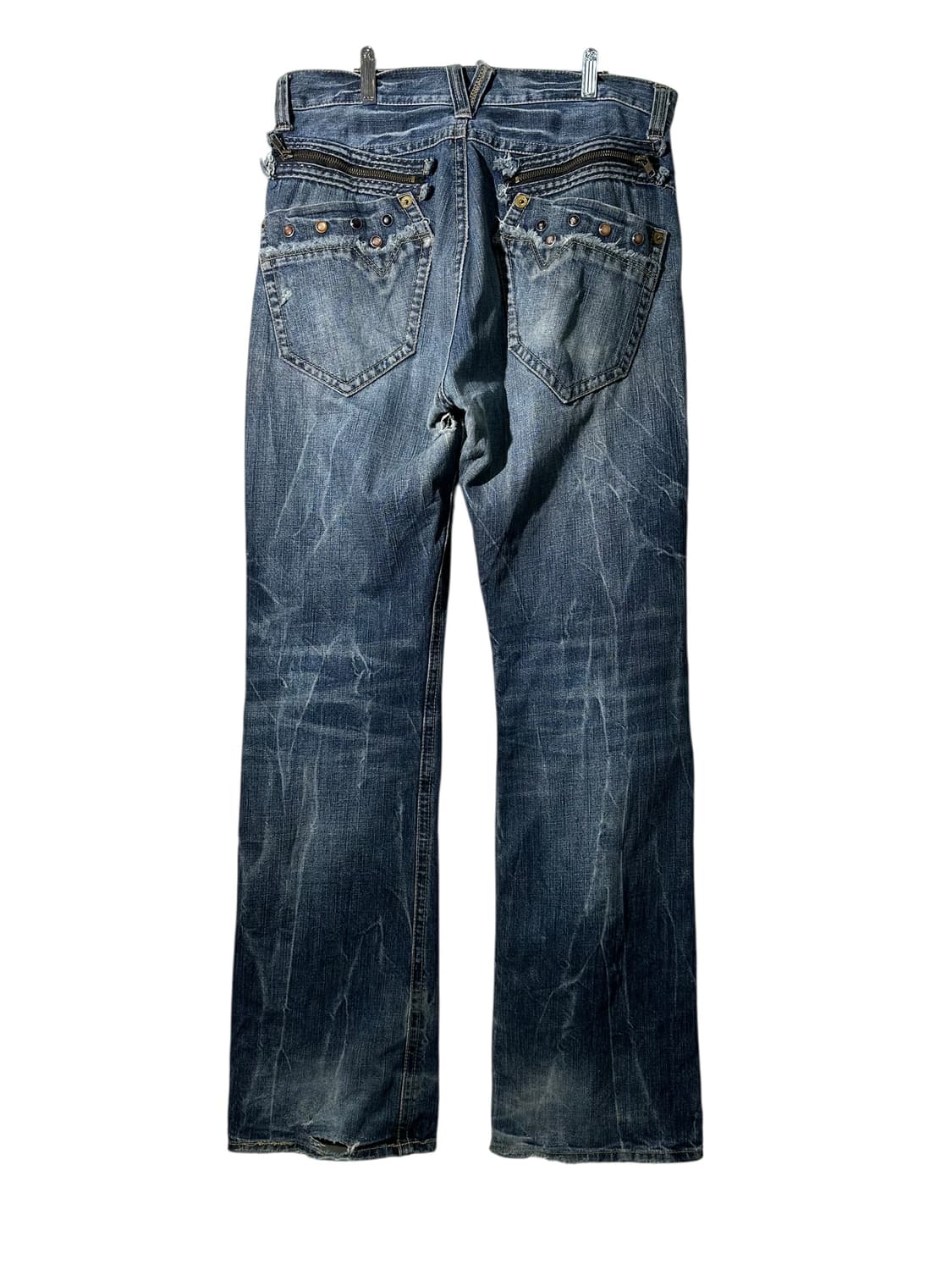 빈티지 스터드 데님 팬츠 상품이미지1