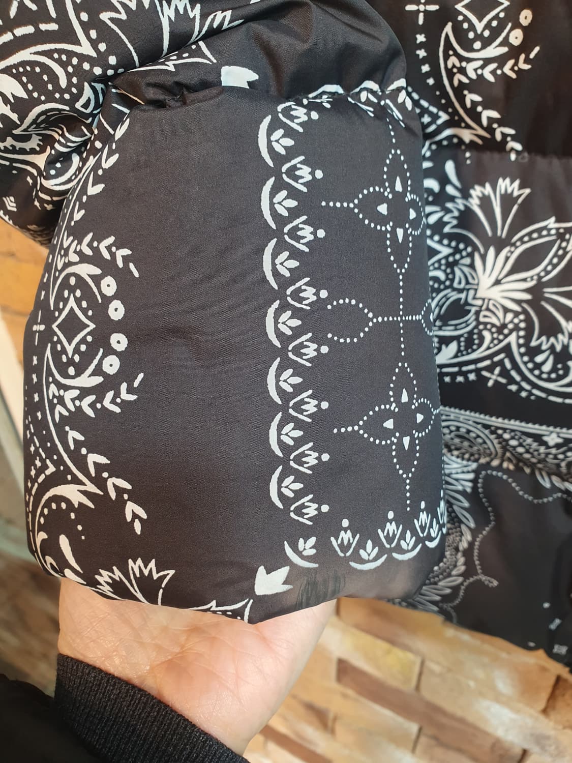 노스페이스 페이즐리 눕시 패딩 110 (2XL) 상품이미지7