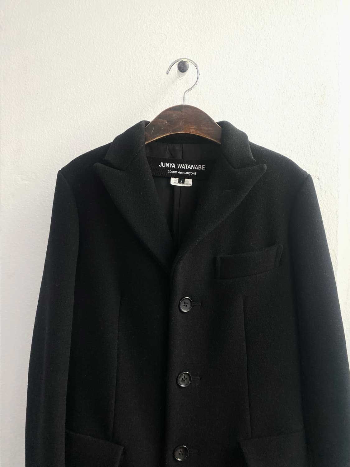 준야 와타나베 헤비 울 코트 상품이미지3