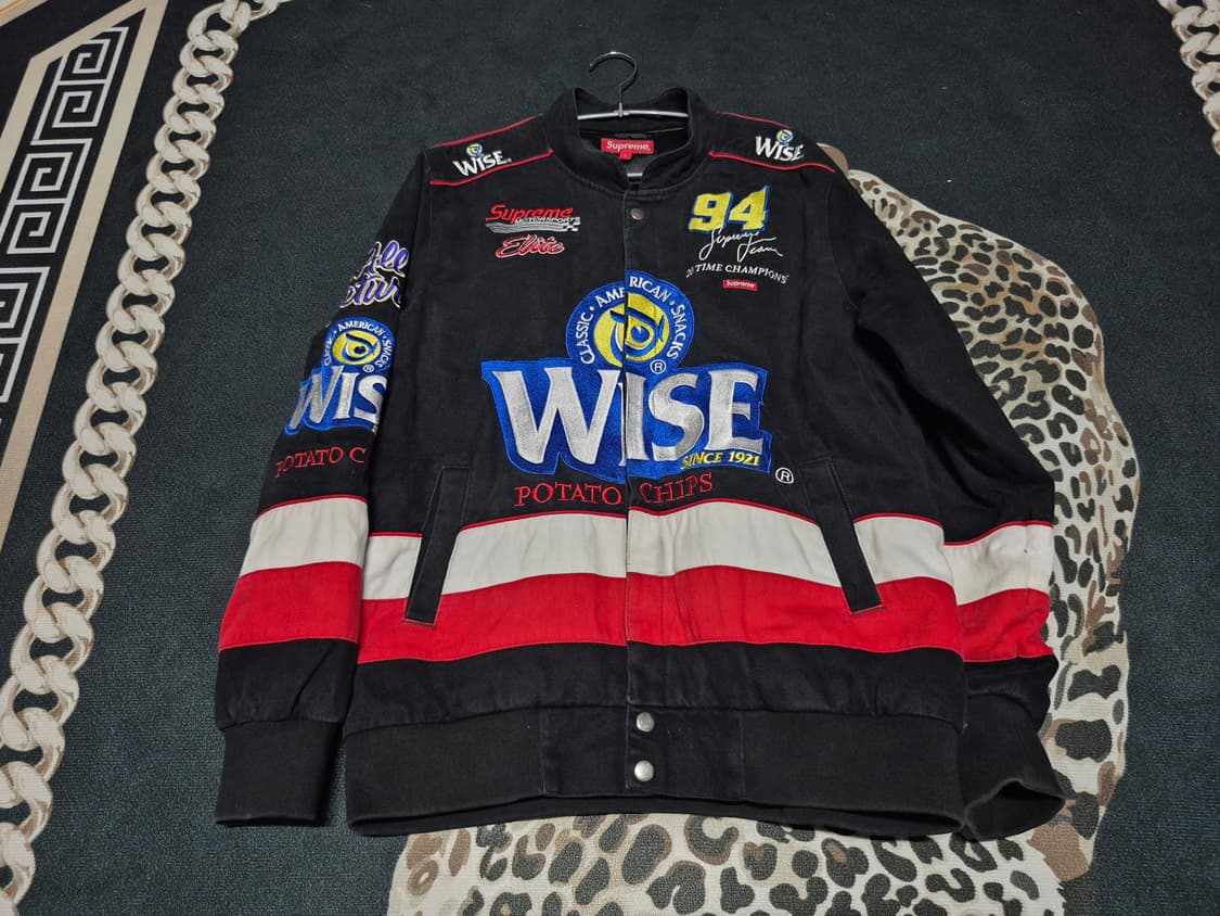 슈프림 X WISE 13F/W 레이싱 자켓 L 정품 상품이미지1