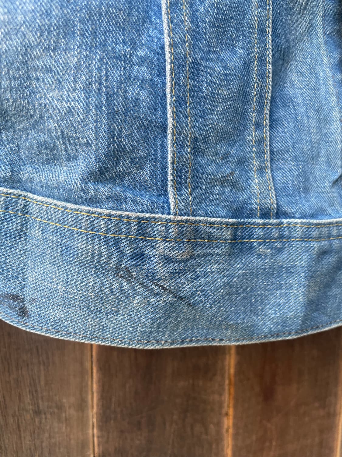 80's Vintage Lee DenimJacket Made in USA 상품이미지5