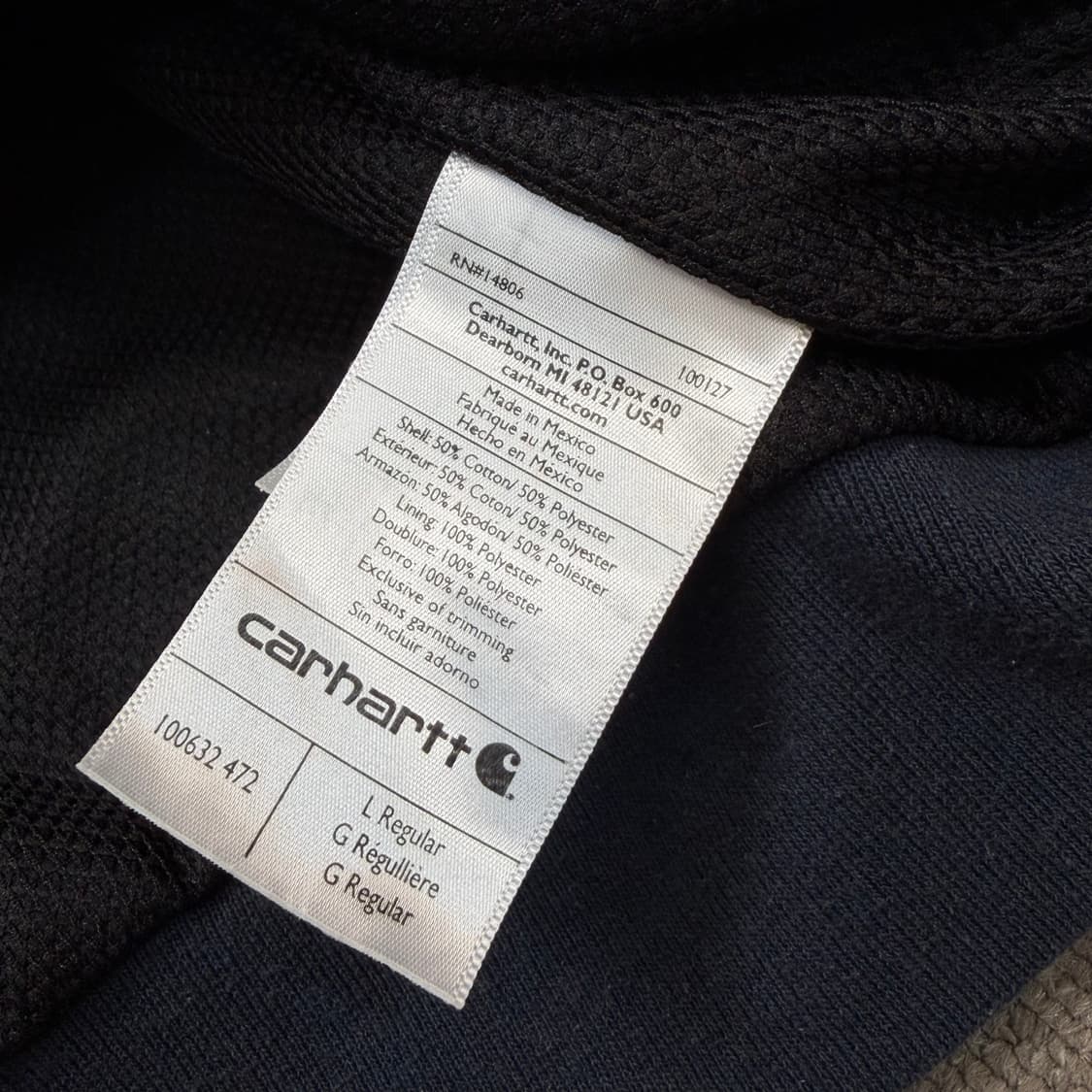 carhartt 칼하트 써멀 후드집업 L 상품이미지4